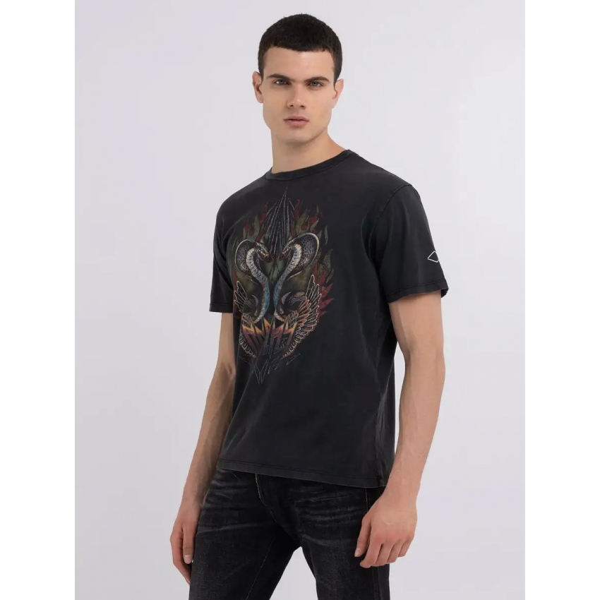 REPLAY Camisetas de chico M6672 Negro