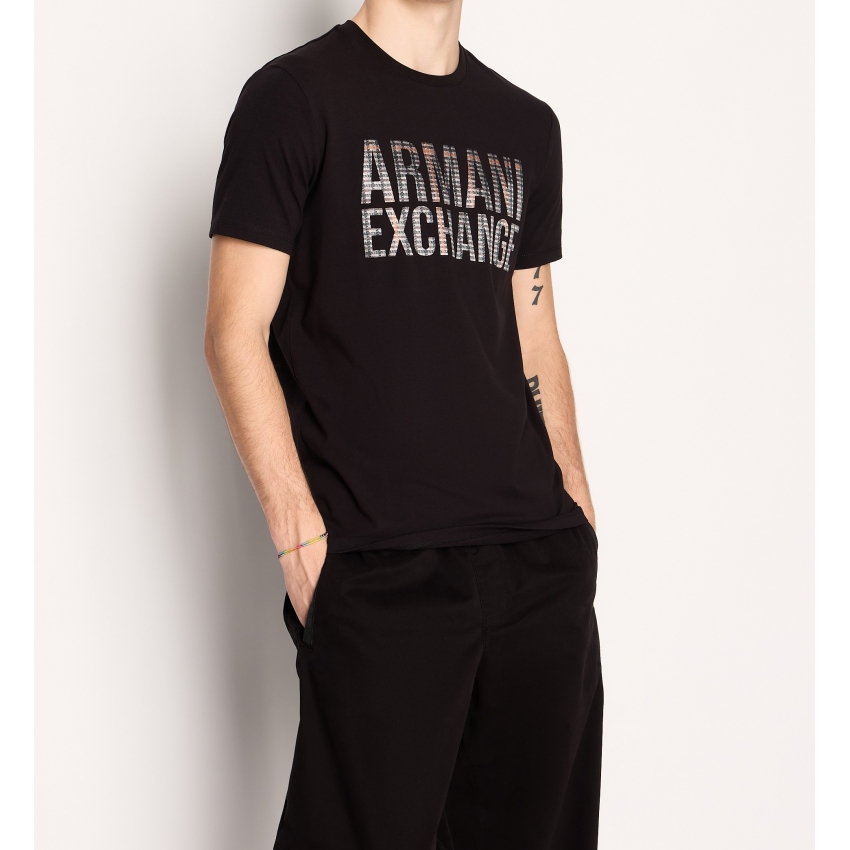 AX Armani Exchange Camisetas de chico 6RZTHCZJE6Z Negro