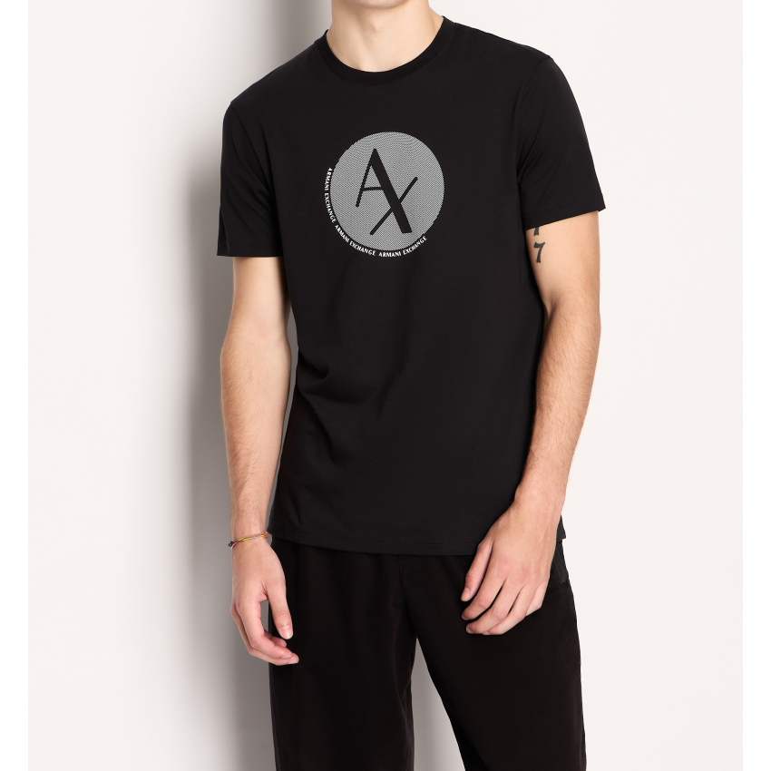 AX Armani Exchange Camisetas de chico 6RZTAGZJA5Z Negro