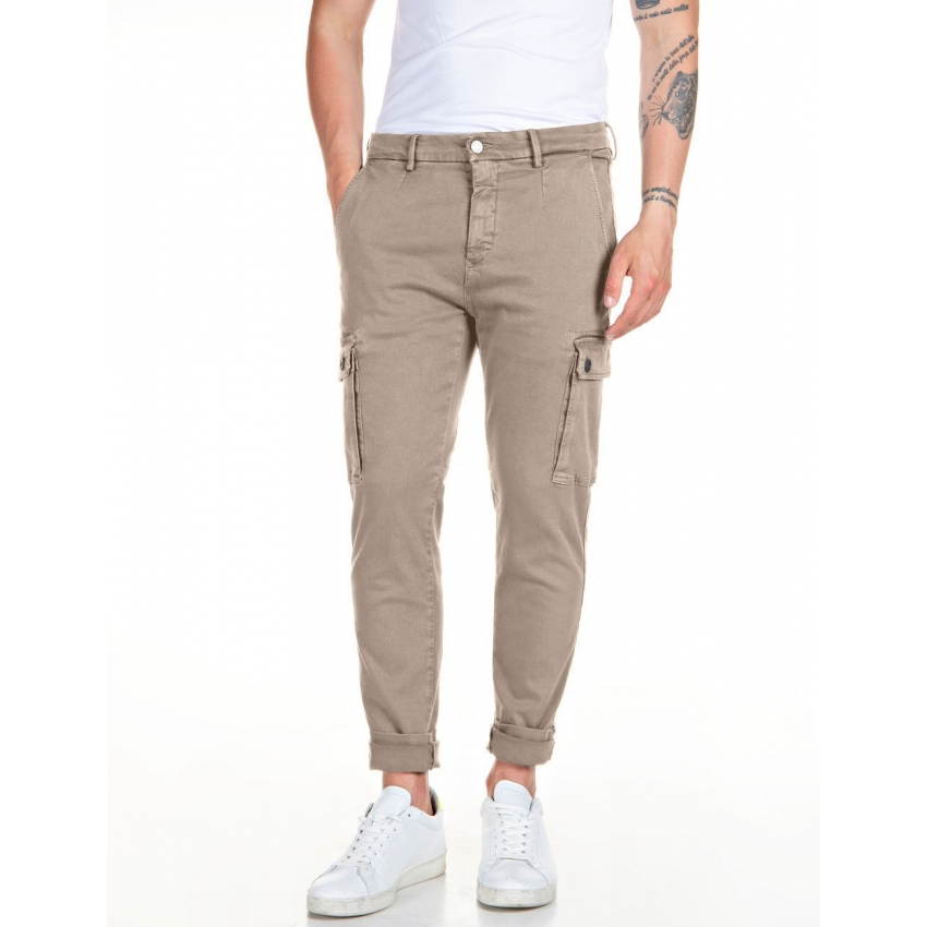 REPLAY Pantalones de chico M964934 BEIGE