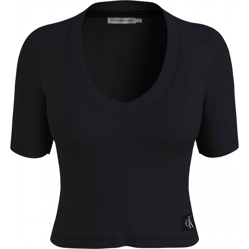 CALVIN KLEIN Camisetas de chica J20J222379 Negro