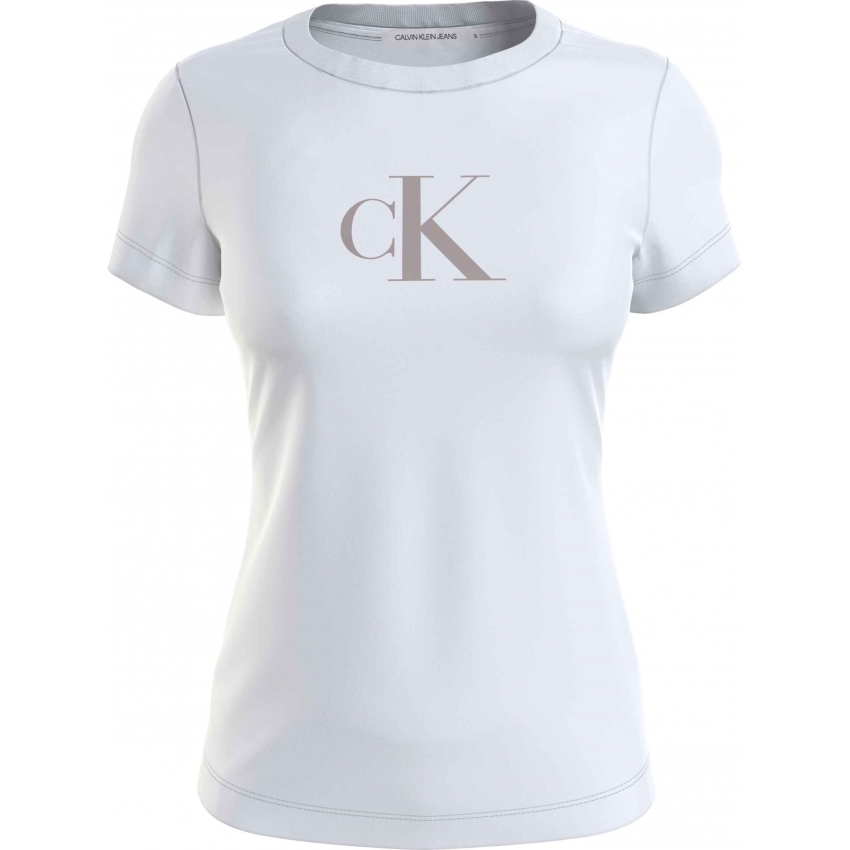 CALVIN KLEIN Camisetas de chica J20J222343 BLANCO