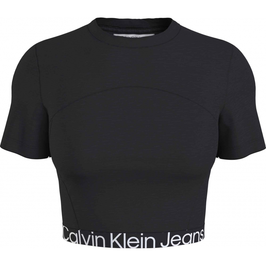 CALVIN KLEIN Camisetas de chica J20J222189 Negro