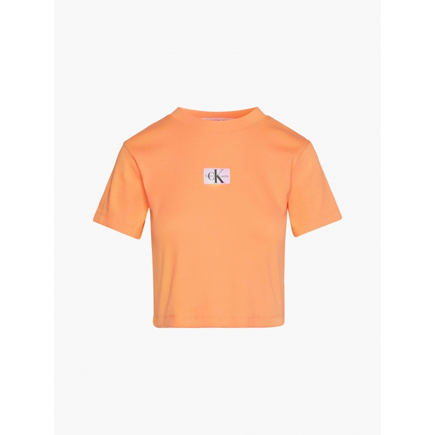 CALVIN KLEIN Camisetas de chica J20J221595 NARANJA