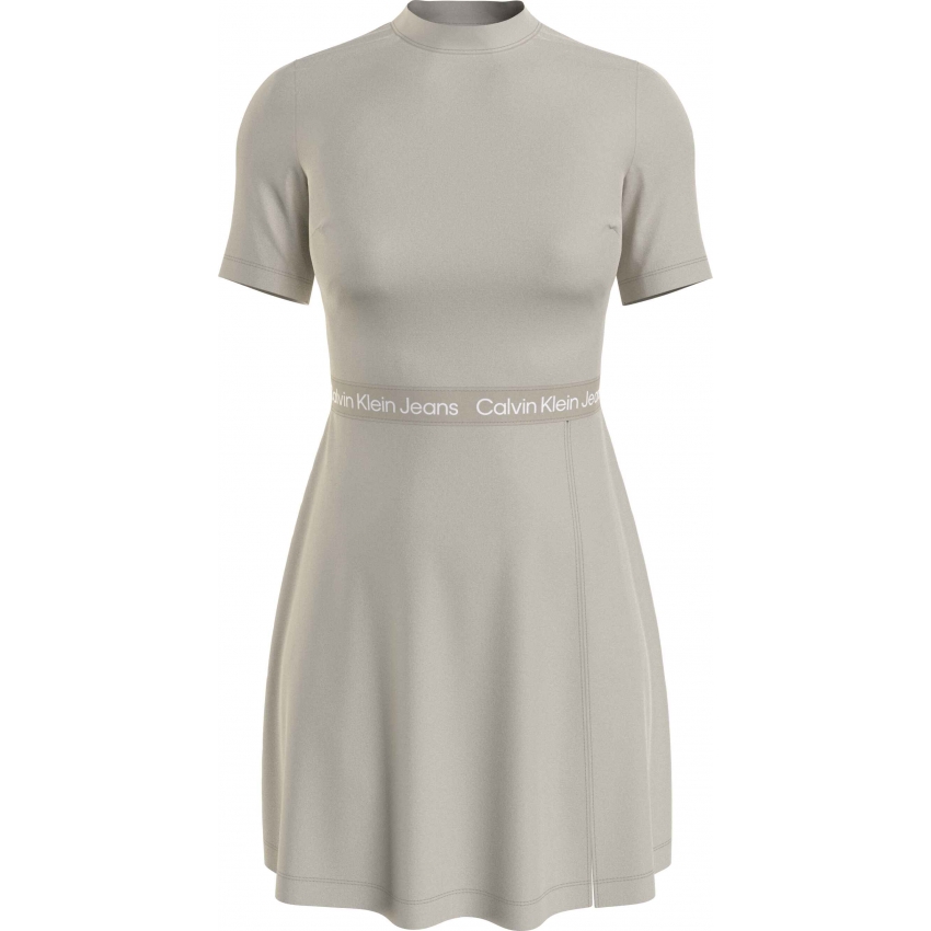 CALVIN KLEIN Vestidos de chica J20J221408 BEIGE