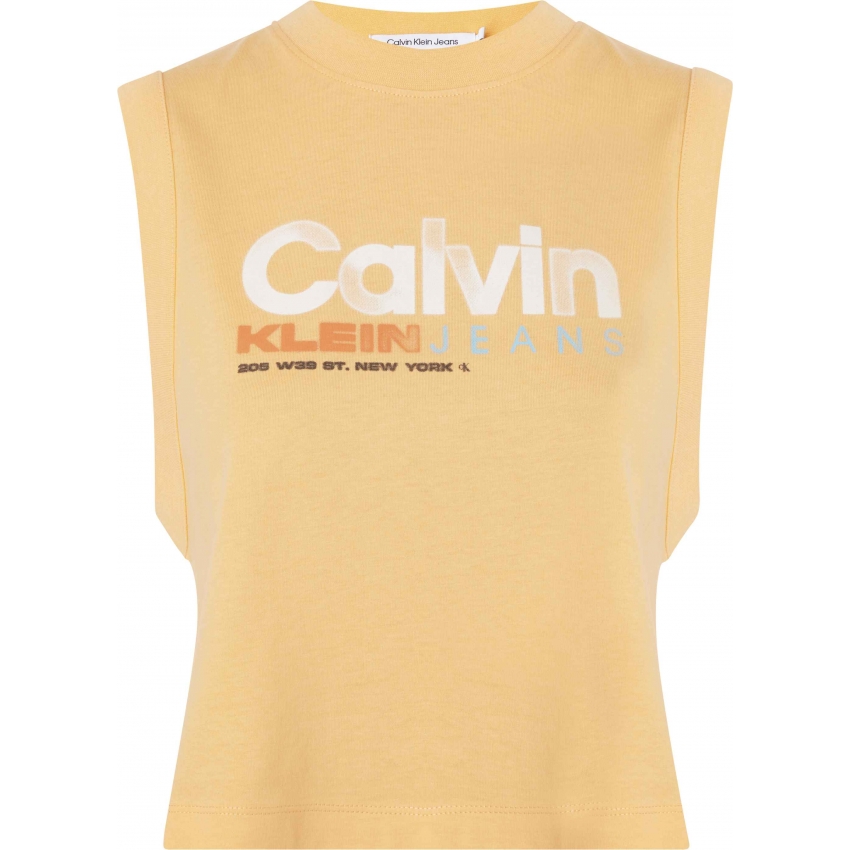 CALVIN KLEIN Camisetas de chica J20J221359 NARANJA