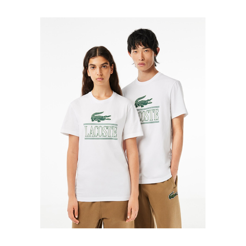 LACOSTE Camisetas de chico TH1218-00 BLANCO