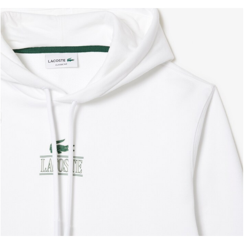 LACOSTE Sudaderas de chico SH5643-00 BLANCO