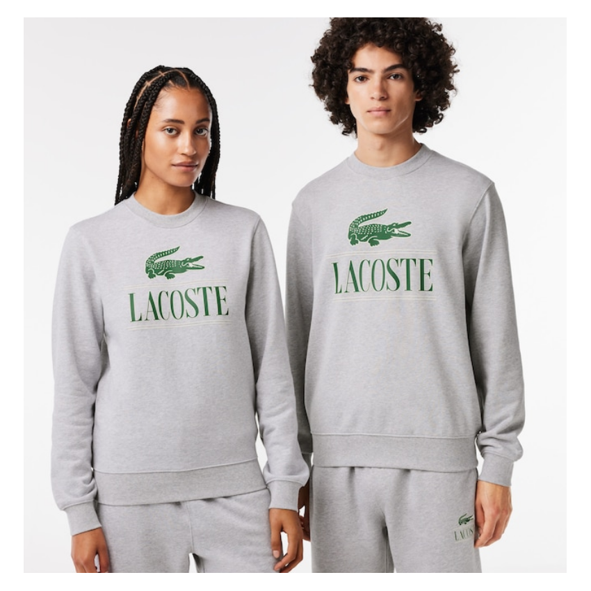 LACOSTE Sudaderas de chico SH1228-00 GRIS