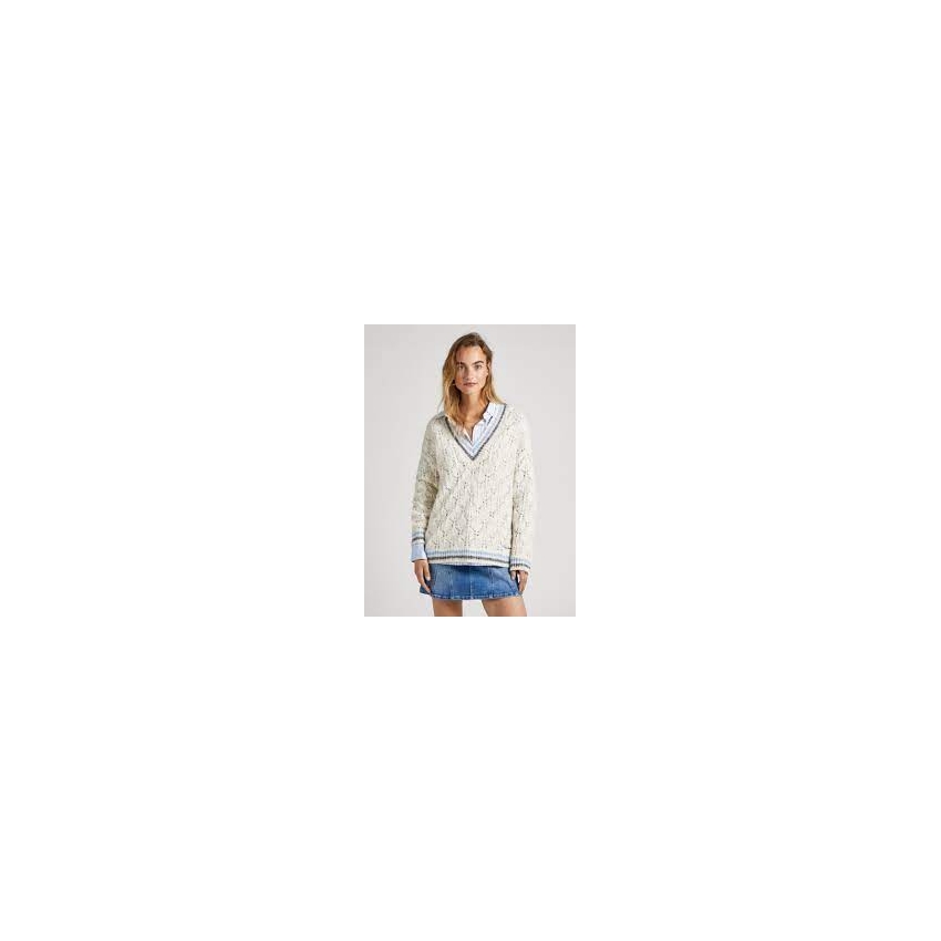 Pepe Jeans Jerseys de chica PL702077 BEIGE