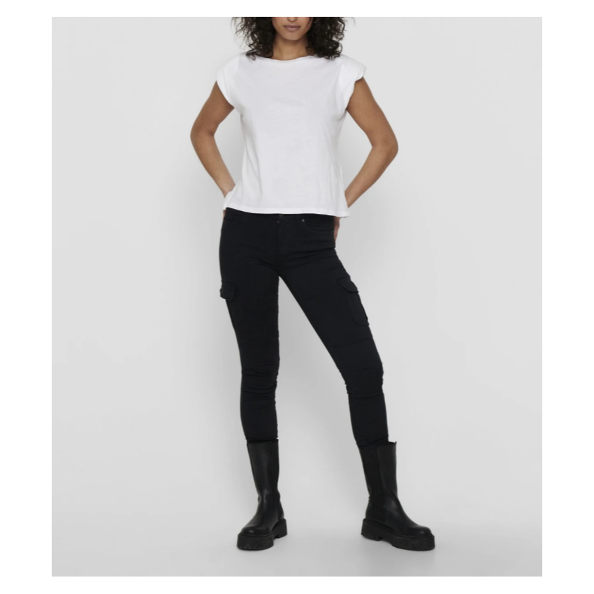 Only Pantalones de chica 15170889 Negro