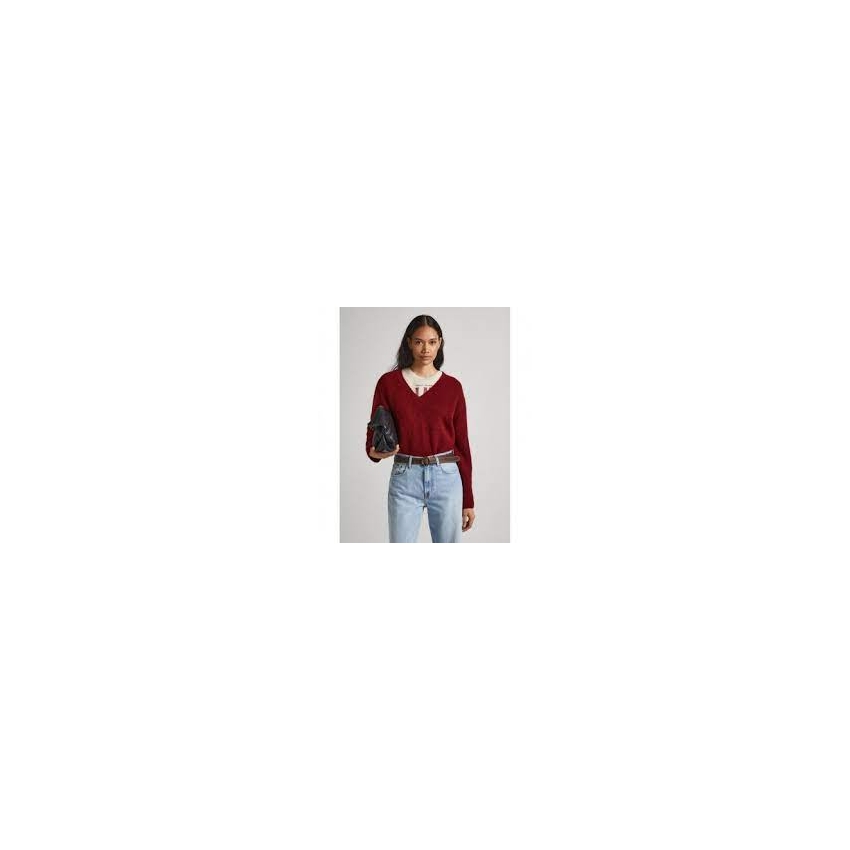 Pepe Jeans Jerseys de chica PL702038 GRANATE