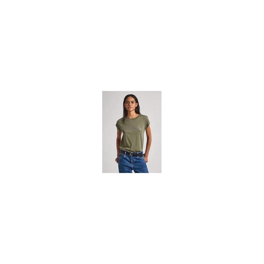 Pepe Jeans Camisetas de chica PL505767 VERDE