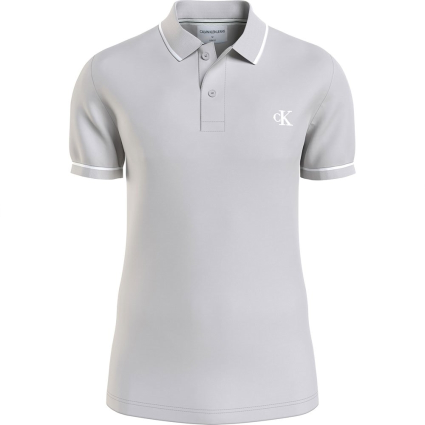 CALVIN KLEIN Polos de chico J30J315603 GRISCLARO