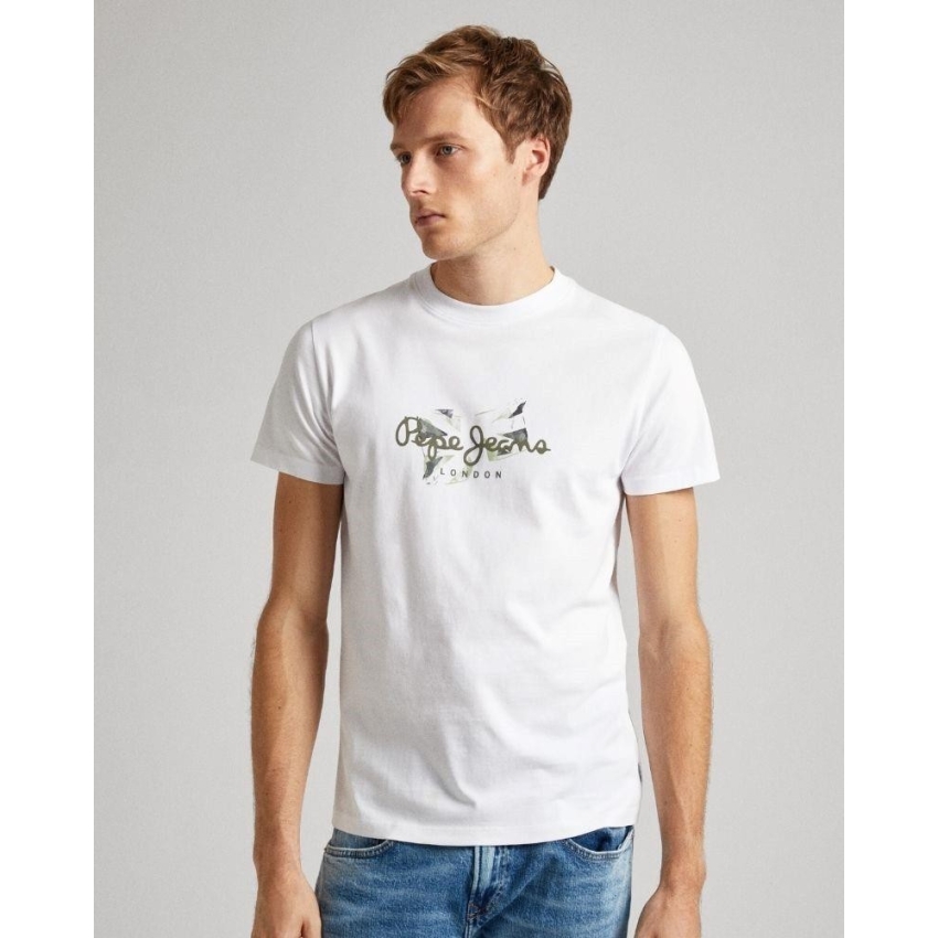 Pepe Jeans Camisetas de chico PM509208 BLANCO