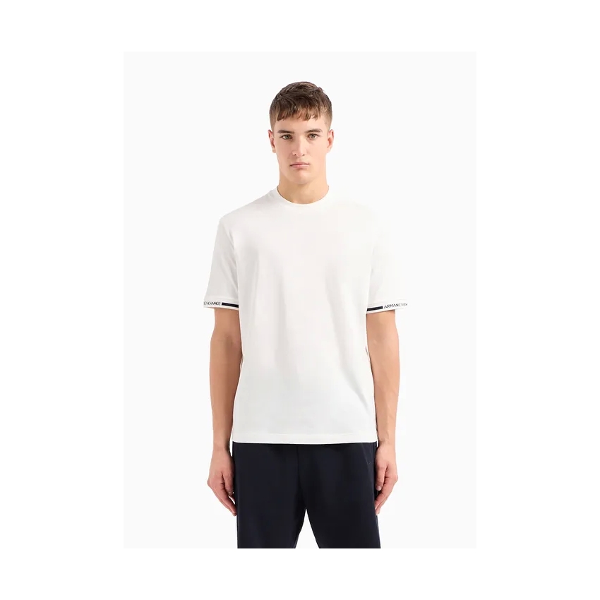 AX Armani Exchange Camisetas de chico 3DZTLRZJLFZ BLANCO