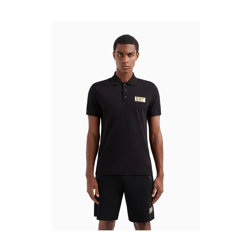 ARMANI Polos de chico 3DPF02PJ5AZ Negro