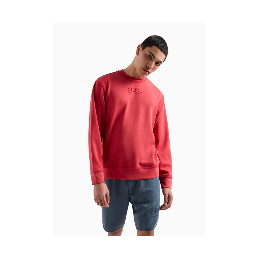 AX Armani Exchange Sudaderas de chico 3DZMAAZJUBZ ROJO