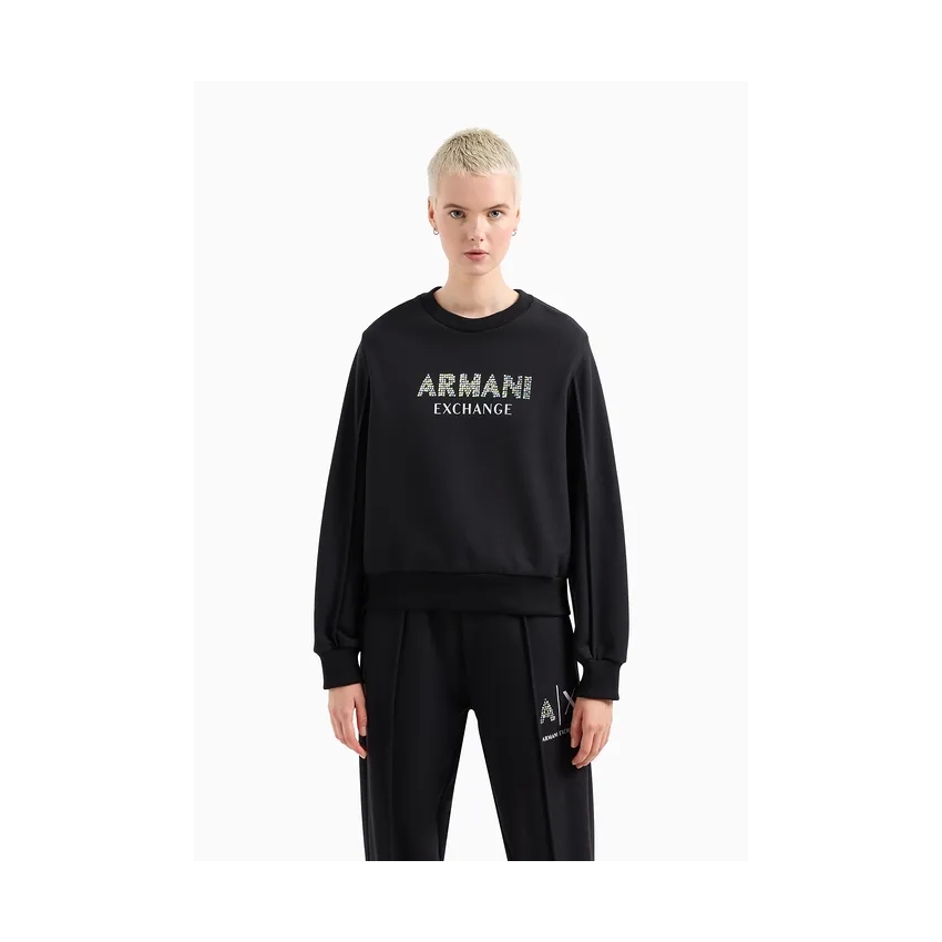 AX Armani Exchange Sudaderas de chica 3DYM32YJFEZ Negro