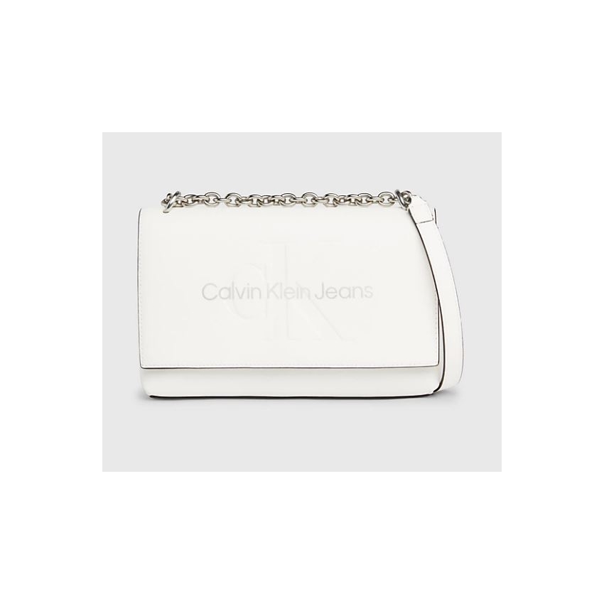 CALVIN KLEIN BOLSO K60K611866 BLANCO