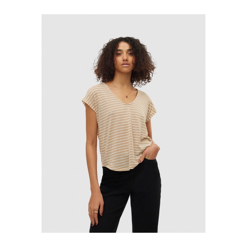 Vero Moda Camisetas de chica 10304207 BEIGE