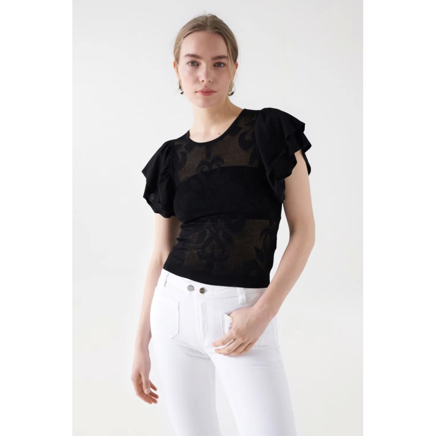 Salsa Blusas de chica 21007824 Negro