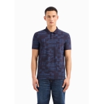 AX Armani Exchange Polos de chico 3DZFAEZJ81Z AZUL