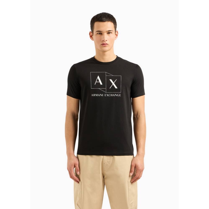 AX Armani Exchange Camisetas de chico 3DZTADZJ9AZ Negro