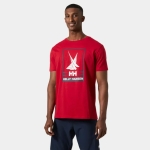 Helly Hansen Camisetas de chico 34222 ROJO