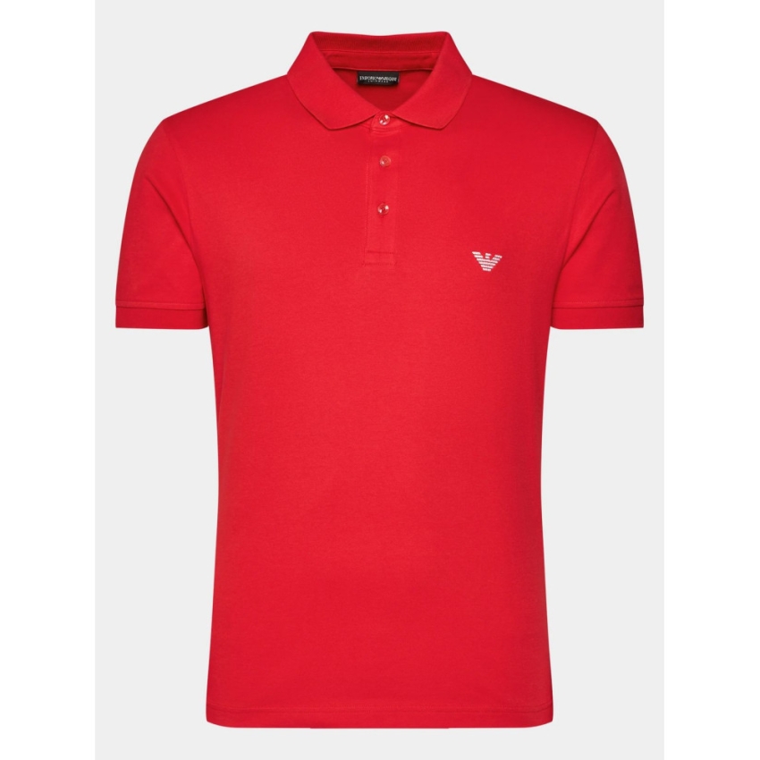 ARMANI Polos de chico 2118044R461 ROJO