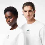 LACOSTE Sudaderas de chico SH1156-00 BLANCO