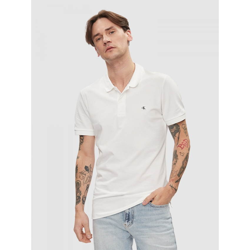 CALVIN KLEIN Polos de chico J30J325269 BLANCO