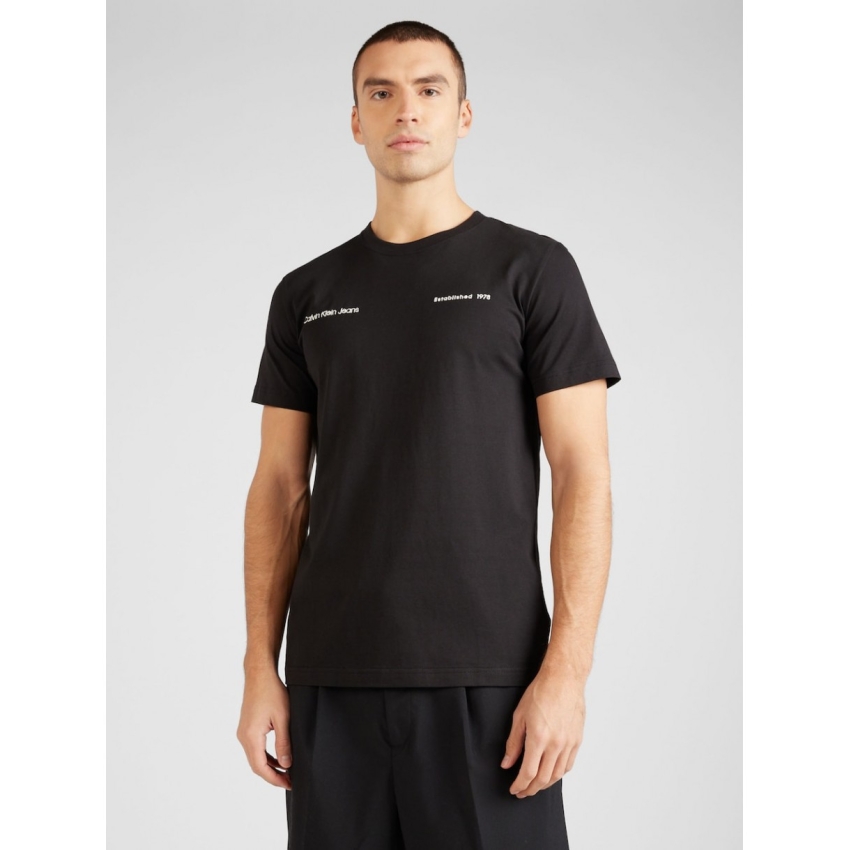 CALVIN KLEIN Camisetas de chico J30J325489 Negro