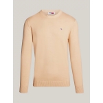 TOMMY HILFIGER Jersey Essential de corte slim con parche beige