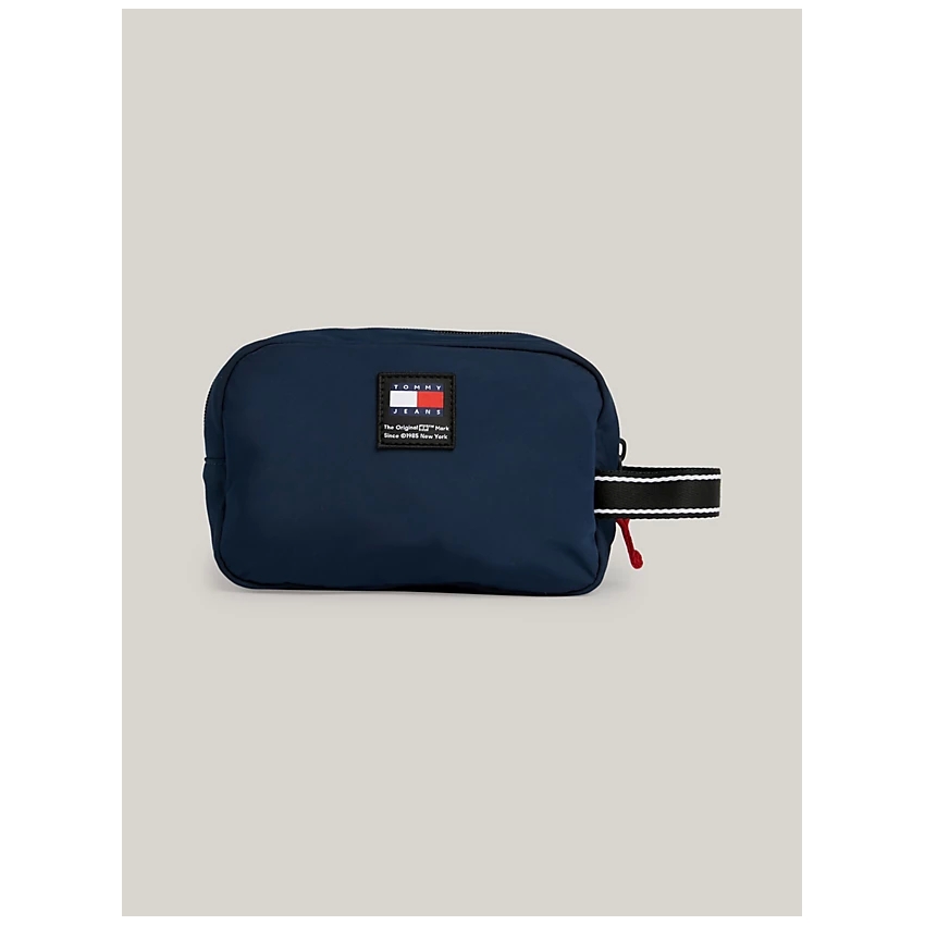 TOMMY HILFIGER Neceser Prep con logo azul marino