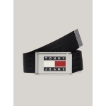 TOMMY HILFIGER Cinturón Heritage con hebilla deslizante negro