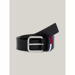 TOMMY HILFIGER Cinturón Ryan Essential de piel negro