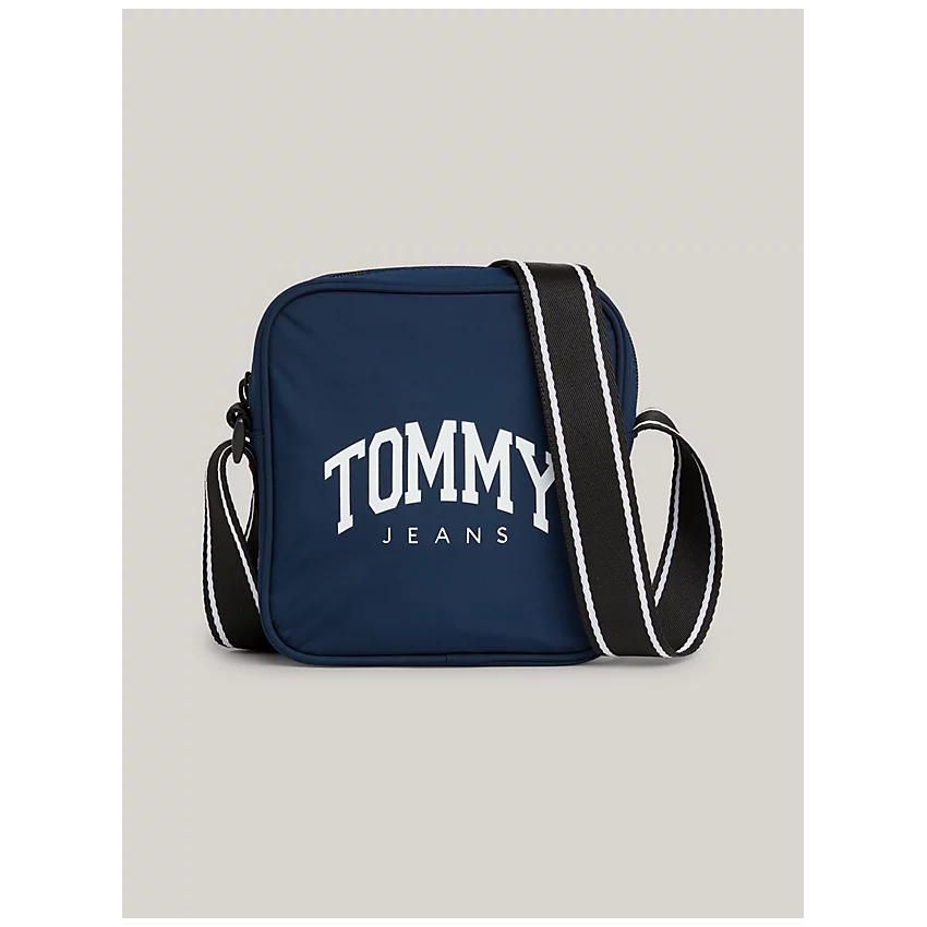 TOMMY HILFIGER BOLSO reporter Prep con logo AZUL