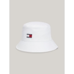 TOMMY HILFIGER GORRAS Sombrero de pescador Heritage con logo BLANCO