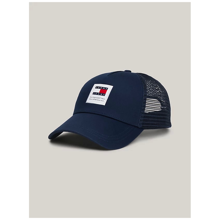 TOMMY HILFIGER GORRA de béisbol trucker Tommy Jeans Modern AZUL