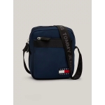 TOMMY HILFIGER BOLSO reporter Essential pequeño con logo AZUL