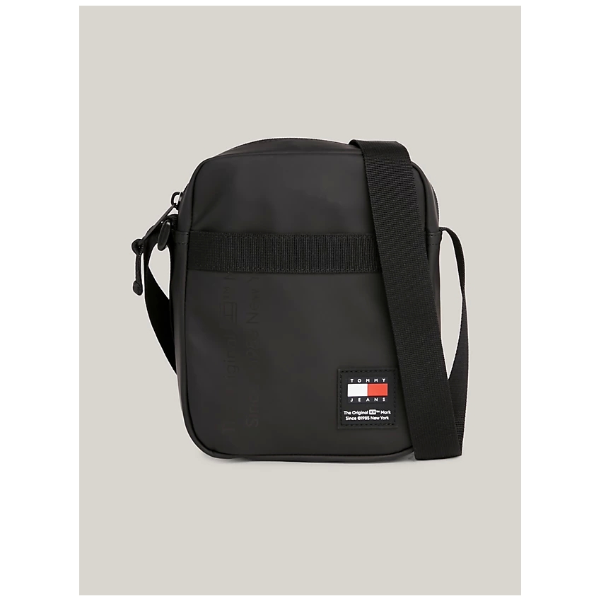 TOMMY HILFIGER BOLSO reporter Essential con logo tonal NEGRO