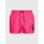 CALVIN KLEIN Bañador corto con cordón - CK Monogram ROSA