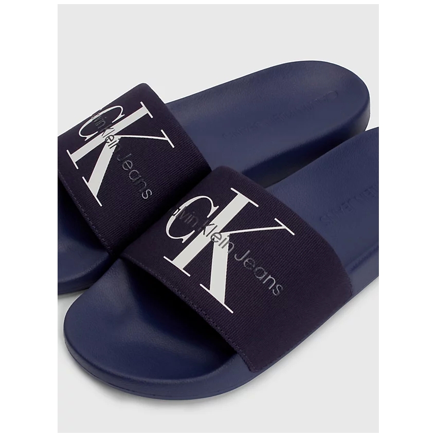 CALVIN KLEIN Chanclas de lona  MARINO