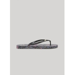 Pepe Jeans CHANCLAS DE PLAYA ESTAMPADO FLORAL Negro