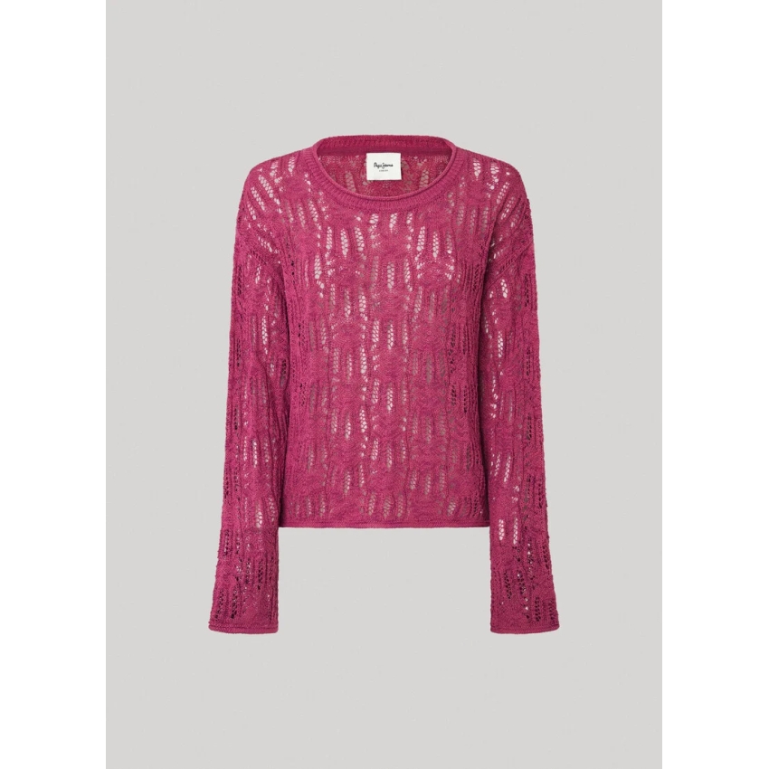 Pepe Jeans JERSEY PUNTO CALADO ROSA