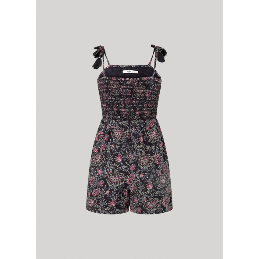 Pepe Jeans MONO CORTO ESTAMPADO FLORAL GRIS