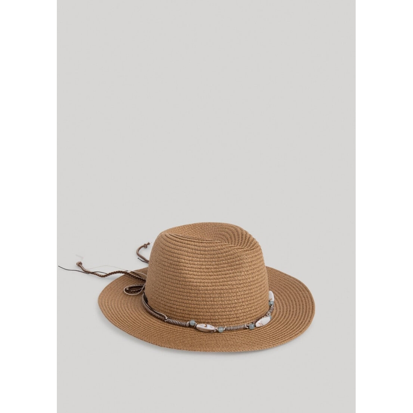 Pepe Jeans SOMBRERO DE ALA ANCHA  BEIGE