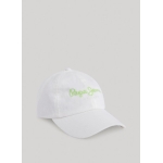 Pepe Jeans GORRA CON LOGO BORDADO BLANCO