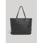 Pepe Jeans BOLSO TOTE LOGO EN RELIEVE Negro